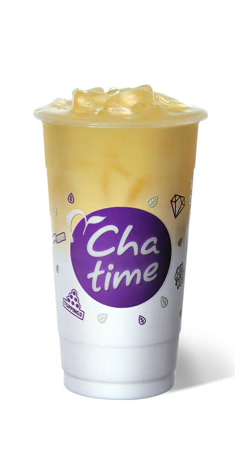 Golden oolong tea latte